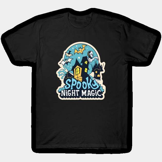 Spooky night magic T-Shirt by ArtfulDesign